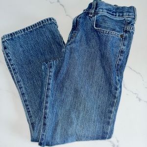 CHILDREN'S PLACE Boy's Bootcut Denim Jeans Size 10 Husky, excellent condition